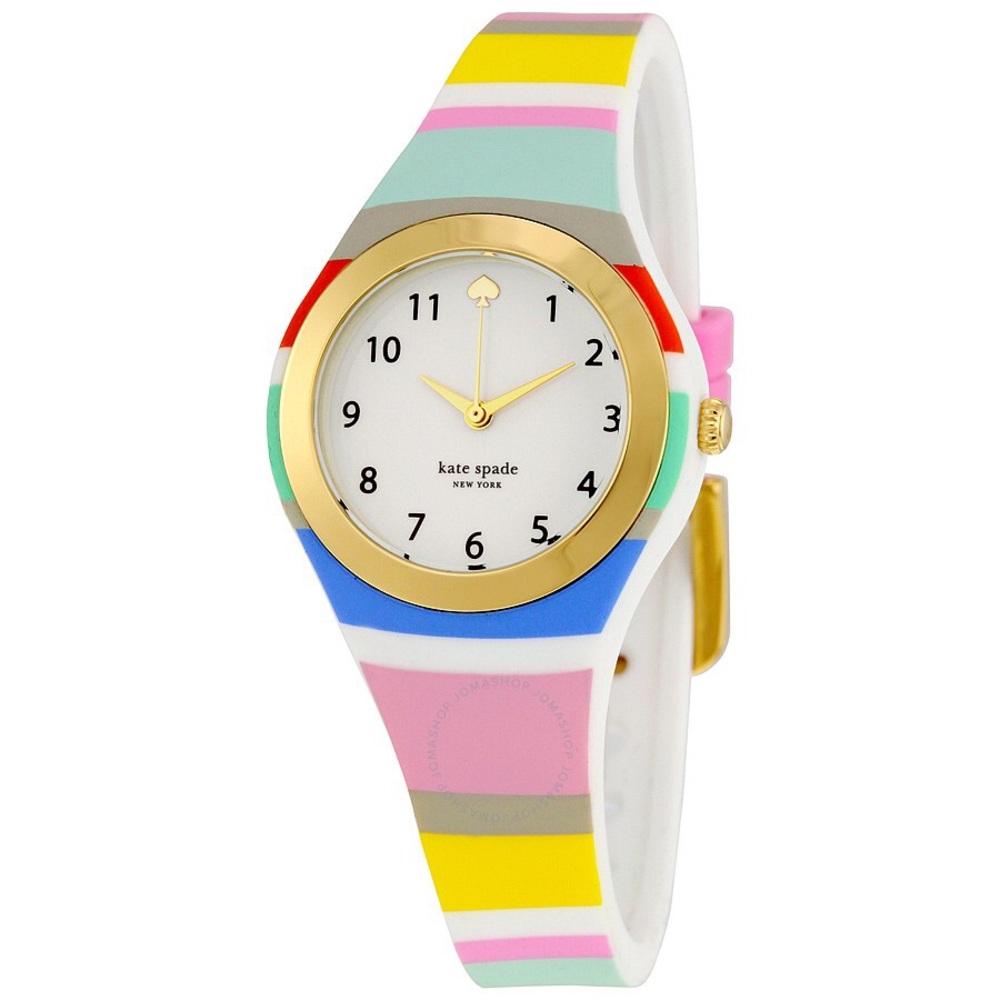 Kate Spade silicone multi-color watch